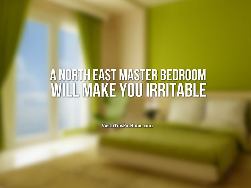 vastu shastra tips solutions remedies for north east facing master